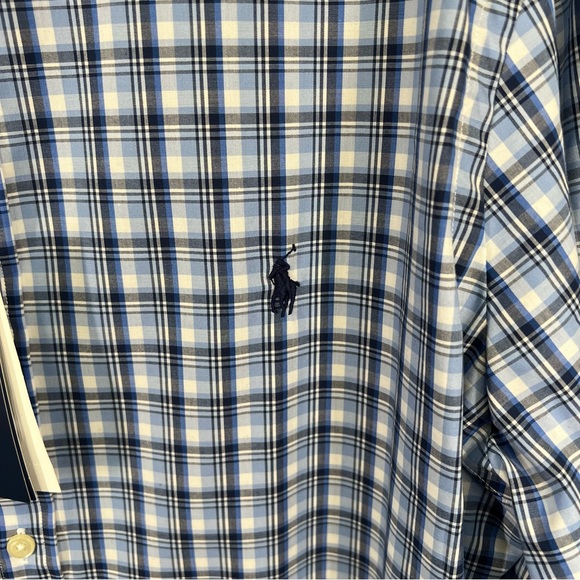 NWT Polo Ralph Lauren Classic-Fit Plaid Poplin Shirt - Size L - Picture 10 of 15